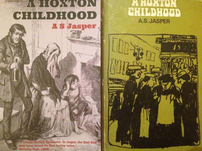 A Hoxton Childhood. Left, reissue and right, 1971 copy.  